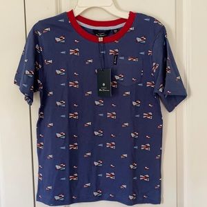 Ben Sherman boys tee shirt 10 12 NEW!